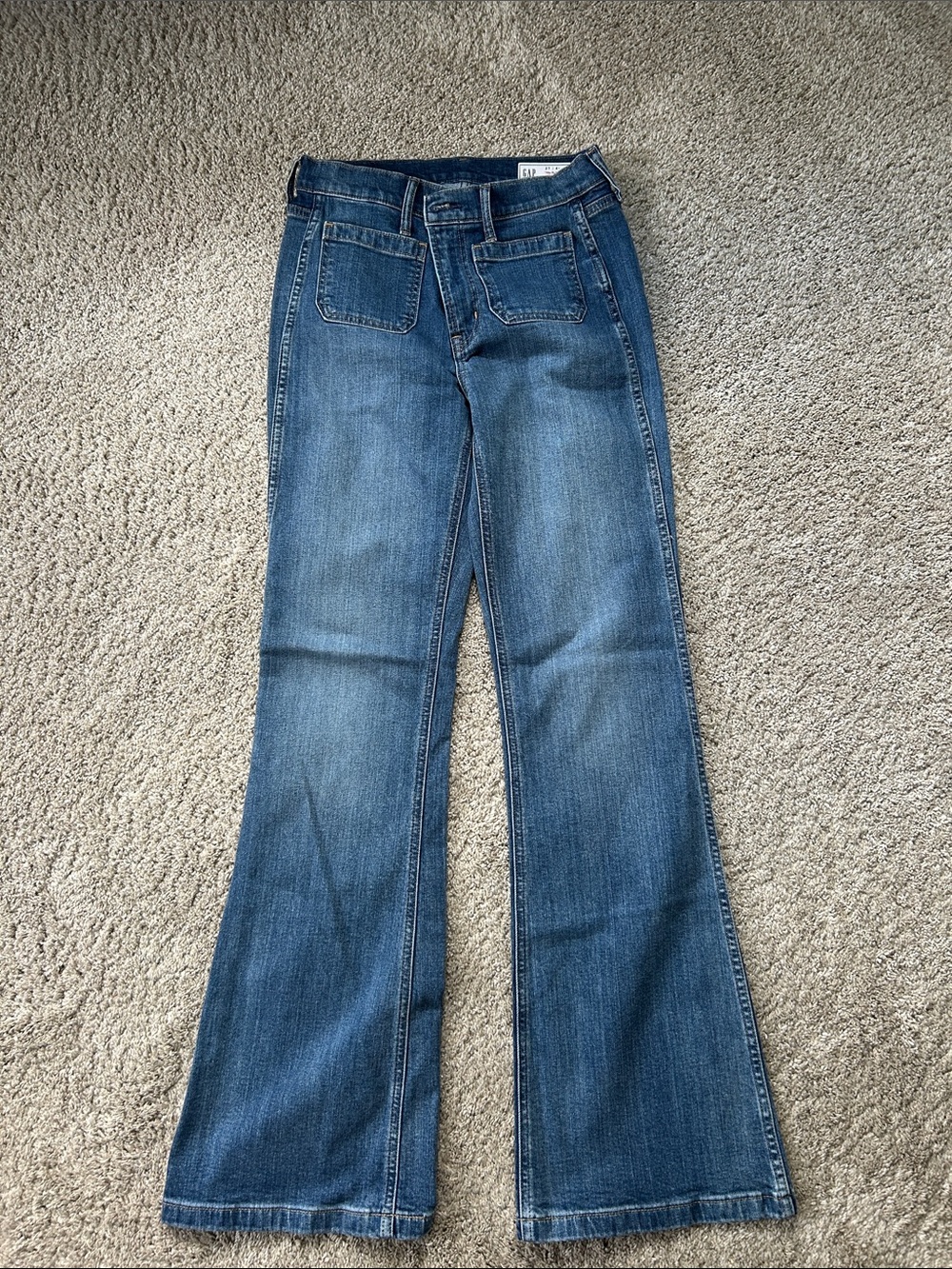 GAP Medium Wash Flare Jeans